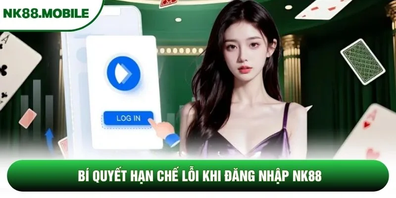 Bí quyết hạn chế lỗi khi đăng nhập NK88