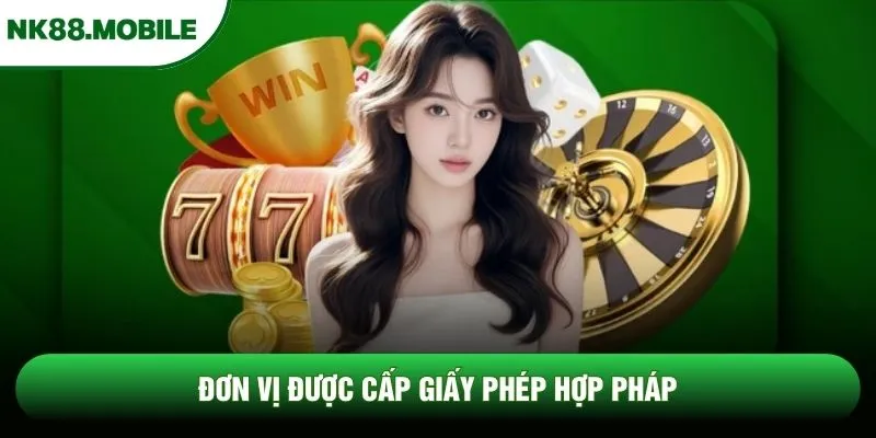 Đơn vị được cấp giấy phép hợp pháp Đơn vị được cấp giấy phép hợp pháp